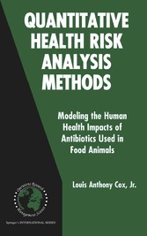 Quantitative Health Risk Analysis Methods - Modeling the Human Health Impacts of Antibiotics Used in Food Animals