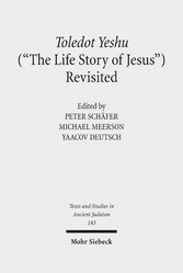Toledot Yeshu ('The Life Story of Jesus') Revisited - A Princeton Conference