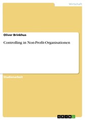 Controlling in Non-Profit-Organisationen