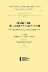 Iranisches Personennamenbuch Band II/Faszikel 5: Mitteliranische Namen - Personennamen in Parthischen Epigraphischen Quellen