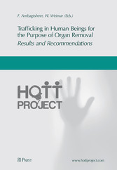 Trafficking in Human Beings for the Purpose of Organ Removal – Results and Recommendations